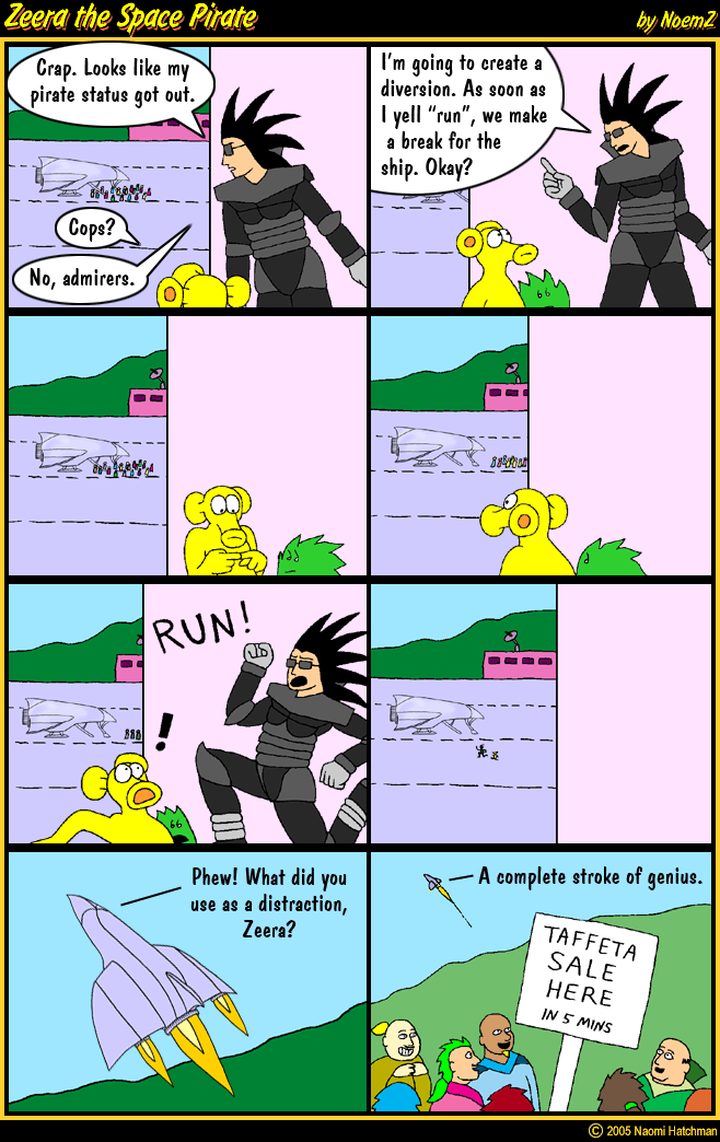 The Taffeta Sale Maneouvre