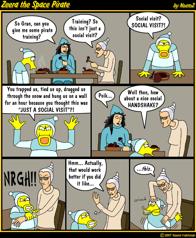 Not Just a Social Visit